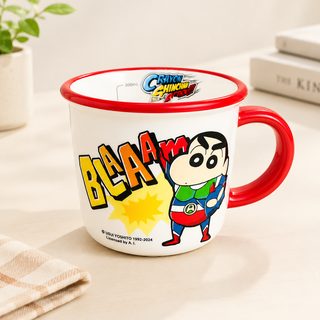 캐릭터 눈금 머그컵 손잡이 물컵 선물용