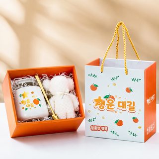 캐릭터 물컵 선물세트 팬더 컵 개업식 답례품 비즈니스 선물