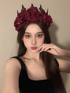 죄와 사랑 동가 할로윈 공주 왕관 머리관 머리장식 여왕국 왕후 왕후 머리