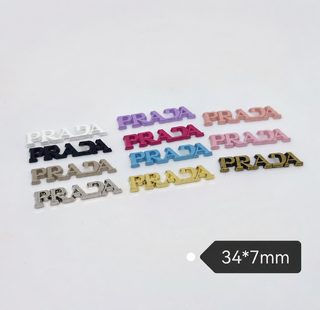 P 집 금속 영문 자모 심플 트렌드 의류 머리장식 머리핀 클립 머리띠 부품 34
