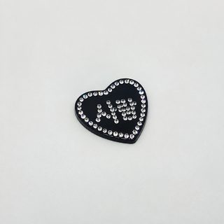 하트 중 더블 B 상감 드릴 트렌드 클래식 백합 머리장식 머리핀 머리띠 클립