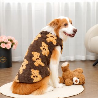 크로스보더 가을 겨울 털털 신상 의상 비곰 큰 강아지 금털 고양이 애완동