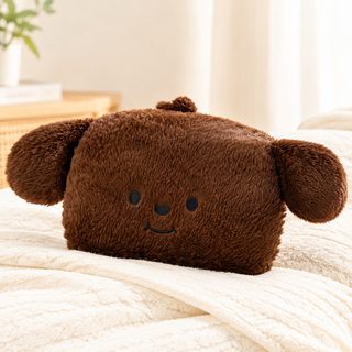 강아지 봉제 충전식 전기 온수주머니 겨울 손난로