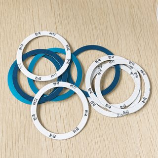 신형 Magsafe 무선 충전 브래킷 마그네틱 케이스 부품 패치 링 마그네틱 흡철