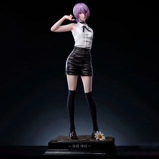체인소 맨 헤라 레제 블랙 반신 피규어 30cm PU 미니스커트 데스크 장식품