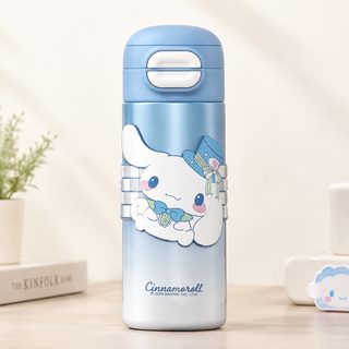 학생용 스테인리스 보온병 빨대 직음 겸용 휴대용 물병