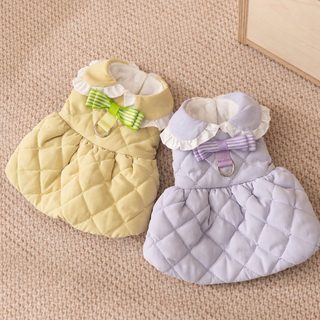 가을 겨울 애완동물 옷 고양이 숙녀 공주 치마 보온 외출 견인 독일어 털 없는 고양이 원피스 고양이 옷