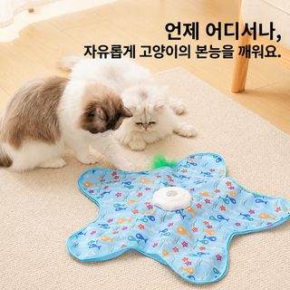 애완동물 공 게임 덮개 오락 스스로 갑갑함을 풀다 숨다 덮개 전동 사냥 덮개 고양이 방망이 자동 고양이 돌림판 고양이 장난감