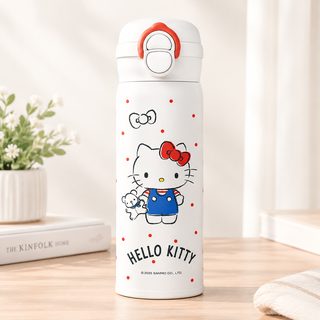어린이 학교용 316 스테인리스 투웨이 빨대 보온 물병 500ml