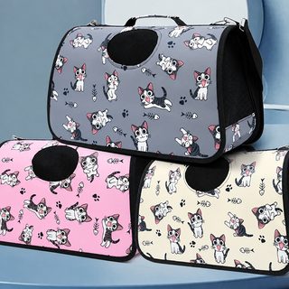 공장 도매 휴대용 통기 고양이 가방 옥스포드 천 내구성 애완동물 가방 외