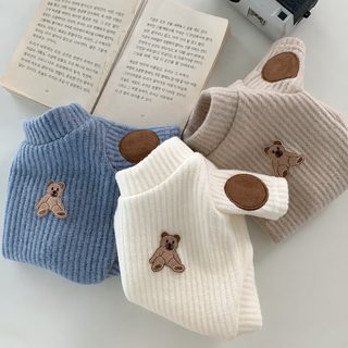 가을/겨울 옷 애완동물 옷 테디 비숑 보미 요크샤 귀빈 소형견 강아지 니트 레깅스