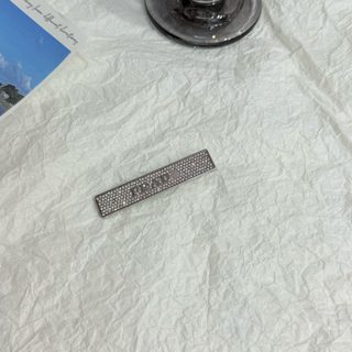 안 떨어져!슈퍼 플래시 별빛 가득 다이아몬드 자모 오리 입 핀 머리핀 머리