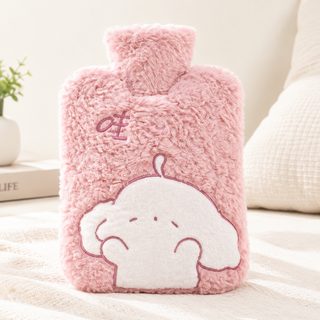 동물 캐릭터 보온 물주머니 1800ml 분리 세탁 커버 PVC 온수 찜질팩