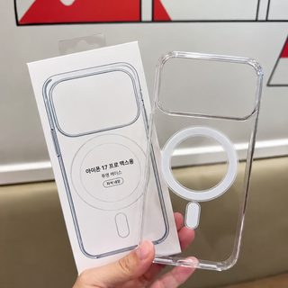아크릴 적용 iphone17promax 투명 마그네틱 케이스 애플 16pro 크로스보더 15 심플 14