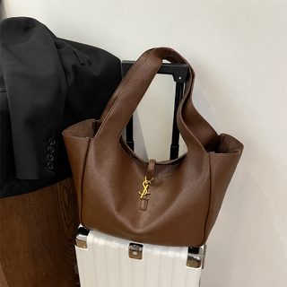 여성 토트백 양수린 스타일 대용량 PU 숄더백 손가방 겨드랑이백