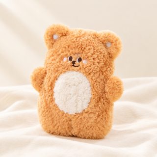동물 캐릭터 털커버 온수주머니 500ml 겨울 손난로 분리형