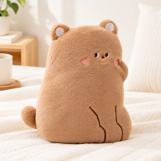 동물 인형 충전식 전기 온수주머니 겨울 손난로 분리 세탁 커버