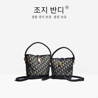 캐주얼 버킷백 빈티지 올드 플라워 사치 가방 여성용 2025 신상 핸드백 고급