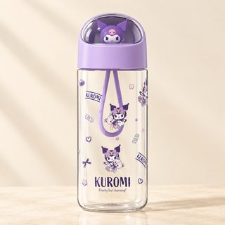 三丽鸥hellokitty水杯夏天高颜值水杯学生上学通勤上班便携塑料杯