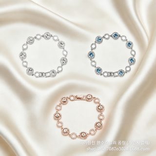GVC 기가고버전 인연 시리즈 팔찌 여자 수정 원소 경사 패션 백합 달콤 기질