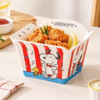 전자레인지용 도자기 팝콘볼 간식그릇 라면그릇