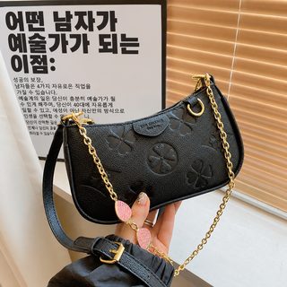 올드 플라워 사치 체인 샤오팡 마작백 여성용 2025 신형 고급감 겨드랑이 가