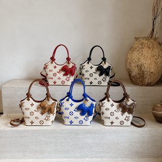 고급감 패션 가방녀 2025 겨울 신상 bag 프린트 핸드백 숄더백 핸드백 장바구