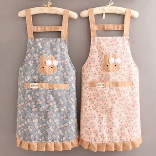 대박 메이커 신상 통기 패션 내마모 캔버스 앞치마 귀여운 공주풍 공작용 앞허리 앞치마