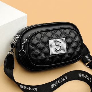 크로스보더 링거 소향풍 가방 여자 2025 신상 패션 백합 3층 숄더백 소프트