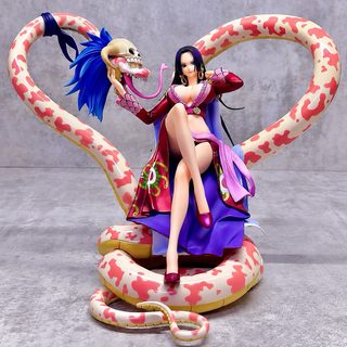 海贼王手办Figure POP蛇姬女帝汉库克蛇人动漫手办模型摆件批发