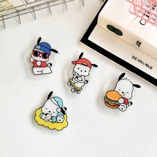 한일 만화 삼려구 파차 개 에어백 핸드폰 브래킷 접기 신축 회전 쿠션 접착