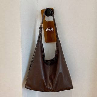대용량 가방 2025 신상 고급감 패션 숄더백 심플한 빈티지 통근 토트백 질감