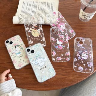 三丽鸥凯蒂猫帕恰狗库洛米iphone11/12/13/14手机壳苹果16透明软