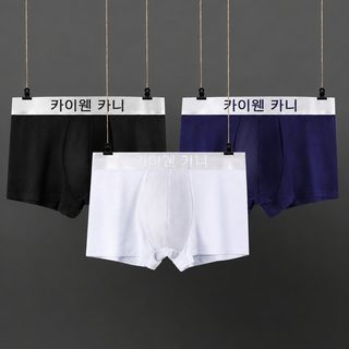 남성 팬티 큰 사이즈 평각바지 통풍바지 머리 사각바지 순면 모달 그래핀 남학생 cɼckν