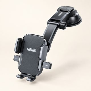 차량용 핸드폰 거치대 대시보드 흡착식 자동잠금 360도 회전