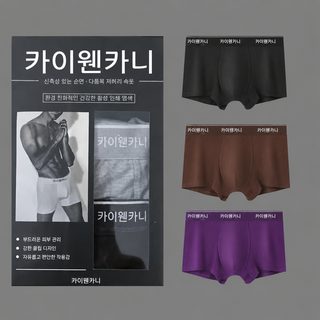 공장 직판 남성 팬티 평각바지 통기cɼckν 순면 모달 그래핀 팬티 선물 상자