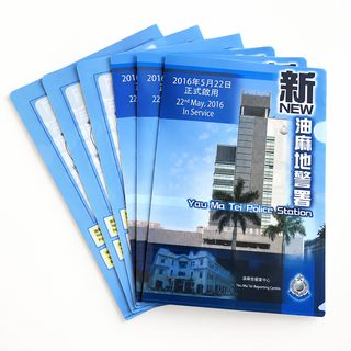A4 플라스틱 폴더 래도 주문 제작 애니메이션 PP 싱글 시트 클립 인쇄 컬러 L형 PVC 커버 맞춤형 로고