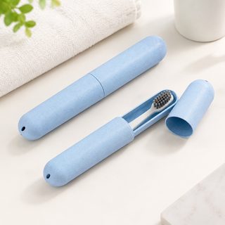 여행 치구 케이스 컴팩트 칫솔을 담은 케이스 미니 칫솔통 칫솔함 휴대용