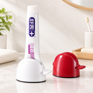 욕실용 스탠드형 치약짜개 튜브 압착 디스펜서