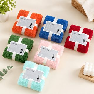 산호융 반수례 수건 도매 네모난 흡수 수건 세수 결혼식 전면 선물 결혼 수