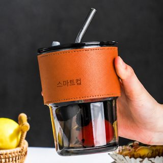 죽절컵 빨대컵 주스음료 커피컵 이벤트지 프로모션 선물컵 유리물컵 로고 프린트
