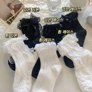 미디엄 스타킹 여름 얇은 일본계 달콤한 롤리타 레이스 jk 스타킹 심플한 화