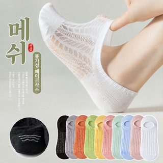 보트 양말 여자 안 떨어지다 굽 여름 양말 여자 짧은 양말 봄 여름 얇다 귀엽다 얕은 입 투명 양말 ins 그물코 여자 양말