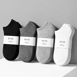 제 및 양말 업계 남자 흡한 여름 일회용 양말 얇은 남녀 흑백 순색 배 양말