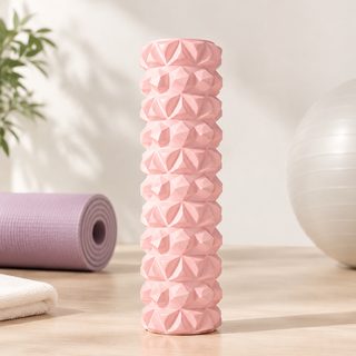 EVA 다이아 패턴 폼롤러 스트레칭 마사지 롤러