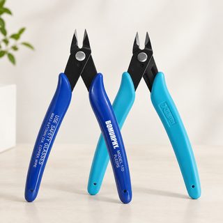전자용 정밀 커팅 니퍼 고탄소강 모델 공작 DIY 절단 플라이어