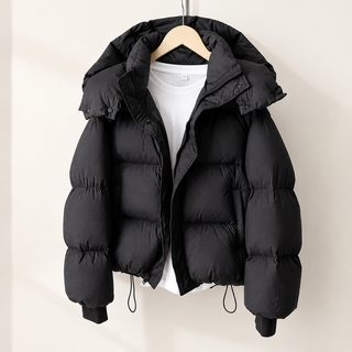 2026年新款羽绒棉服女冬短款加厚时尚棉衣韩版宽松设计感棉袄外套